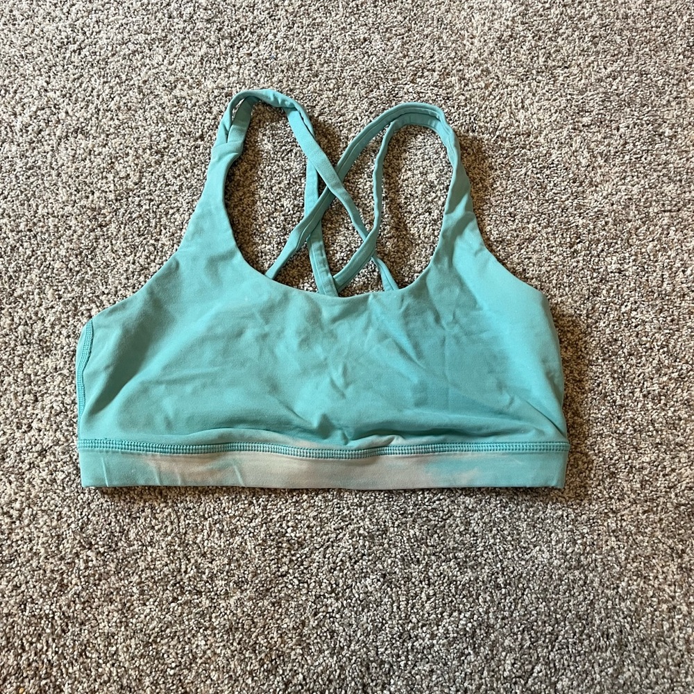 Lululemon Women's Teal Sports Bra